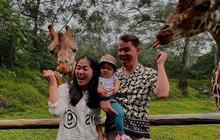 Potret Kompak Gracia Indri dan Gisela Cindy saat Liburan di Indonesia, Bawa Baby Nova Jalan-jalan ke Taman Safari