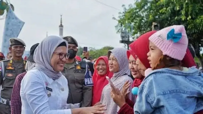 Bupati incumbent yang akan maju lagi di Pilbup Indramayu, Nina Agustina (Istimewa)