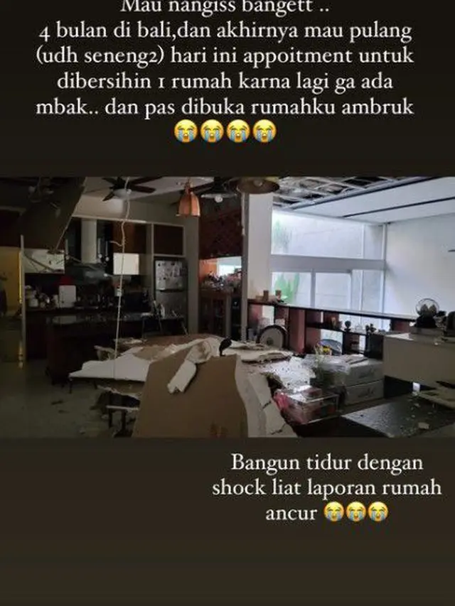 Kondisi Rumah Chelsea Olivia