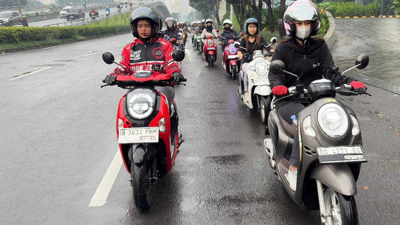 Rolling City, Nobar MotoGP, dan Stylo Berkendara: Gaya Hidup Komunitas Honda Ramaikan Jakarta Fair 2025
