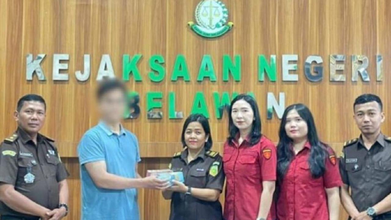 Kejari Belawan Terima Uang Pengganti Korupsi Dana BOS SMA Negeri 16 Medan Rp220 Juta