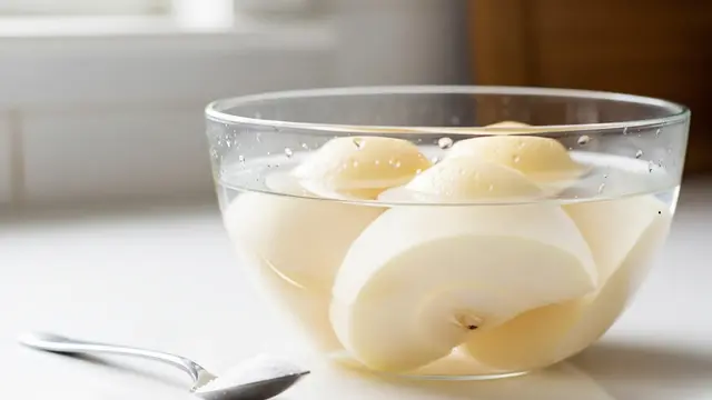 Trik Ampuh agar Buah Pir Tidak Hitam Setelah Dikupas