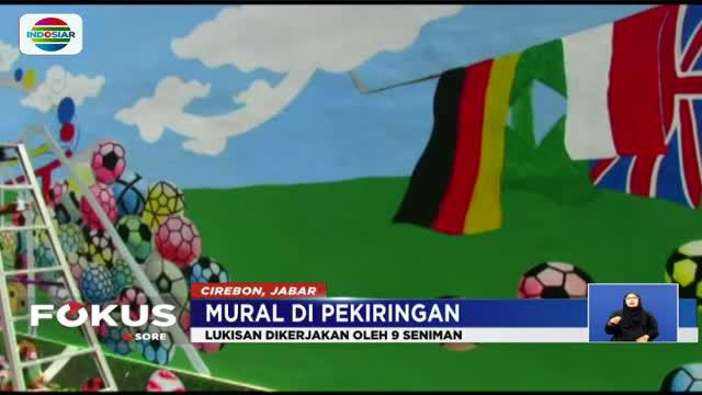 Selain di Kampung Suradinaya Selatan lukisan mural tiga dimensi ini juga dibuat di sejumlah gang lain dengan tema berbeda.