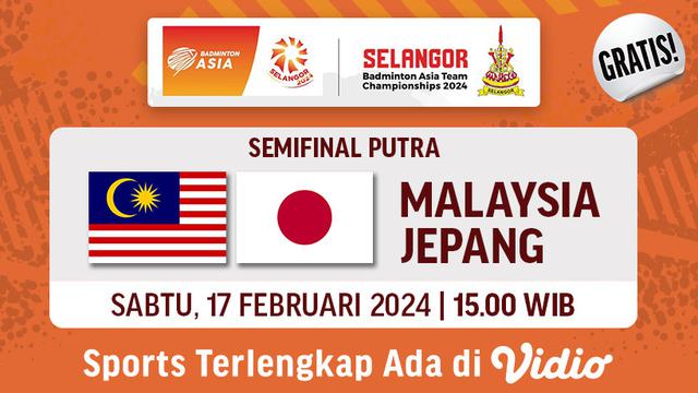 Badminton Asia Team Championship 2024 Semifinal dan Final di Vidio