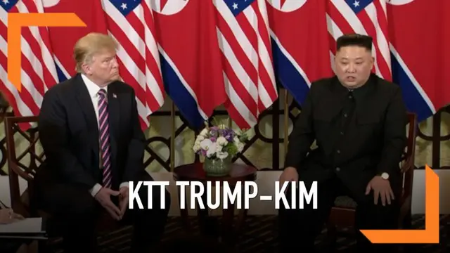 Gedung Putih mengatakan tidak ada kesepakatan yang dicapai antara Trump dan Kim. Agenda makan siang yang dijadwalkan mendadak batal di menit-menit terakhir.