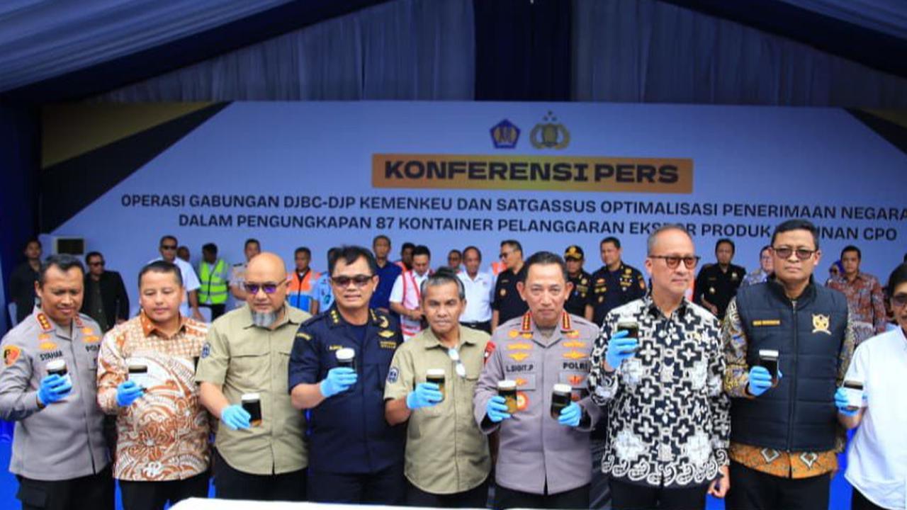 Temuan Pelanggaran Ekspor CPO, Kapolri Tegaskan Arahan Presiden Kurangi Potensi Kerugian Negara
