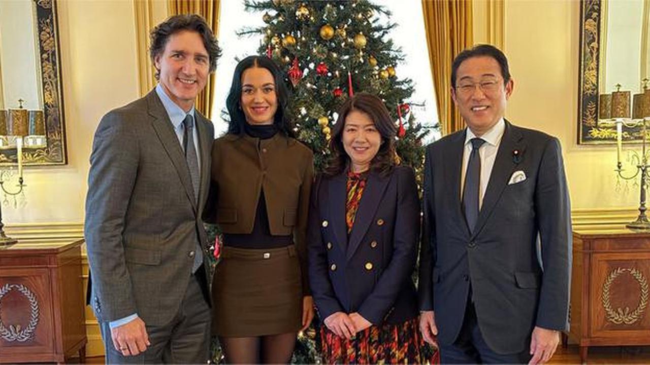 Makin Romantis, Katy Perry dan Justin Trudeau Bercanda soal Perbedaan Usia