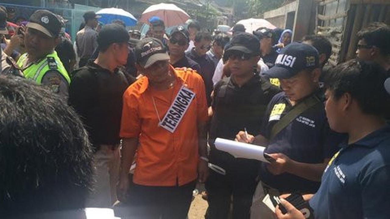 Jalani rekonstruksi, Agus ungkap fakta baru saat cabuli bocah Neng