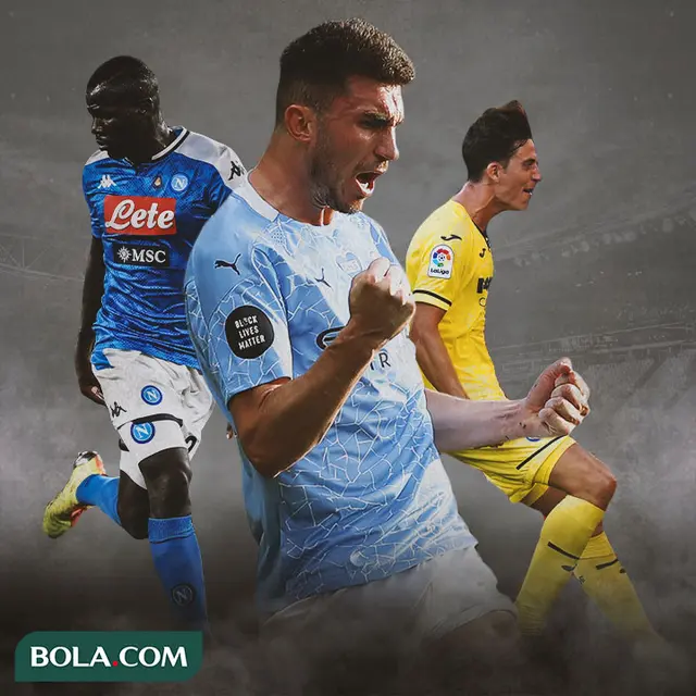 Ilustrasi - Kalidou Koulibaly, Aymeric Laporte, Pau Torres