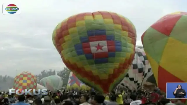 Dirjen Perhubungan Gelar Festival Balon Udara di Ponorogo