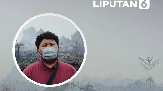 Menembus Asap dan Menelusuri Bekas Titik Api Palangka Raya