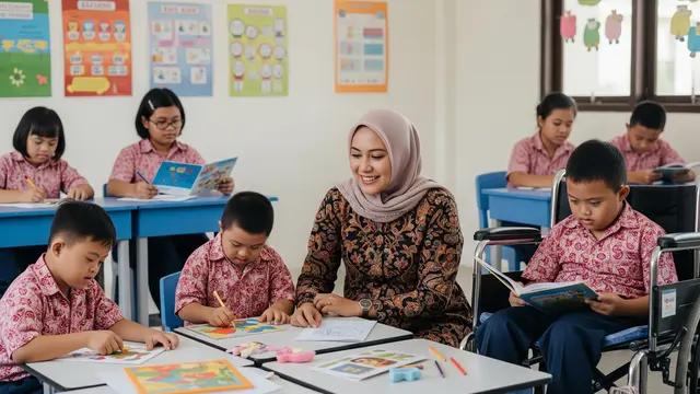 Tips Mengajar Anak Berkebutuhan Khusus dari Tenaga Pendidik/Gemini AI