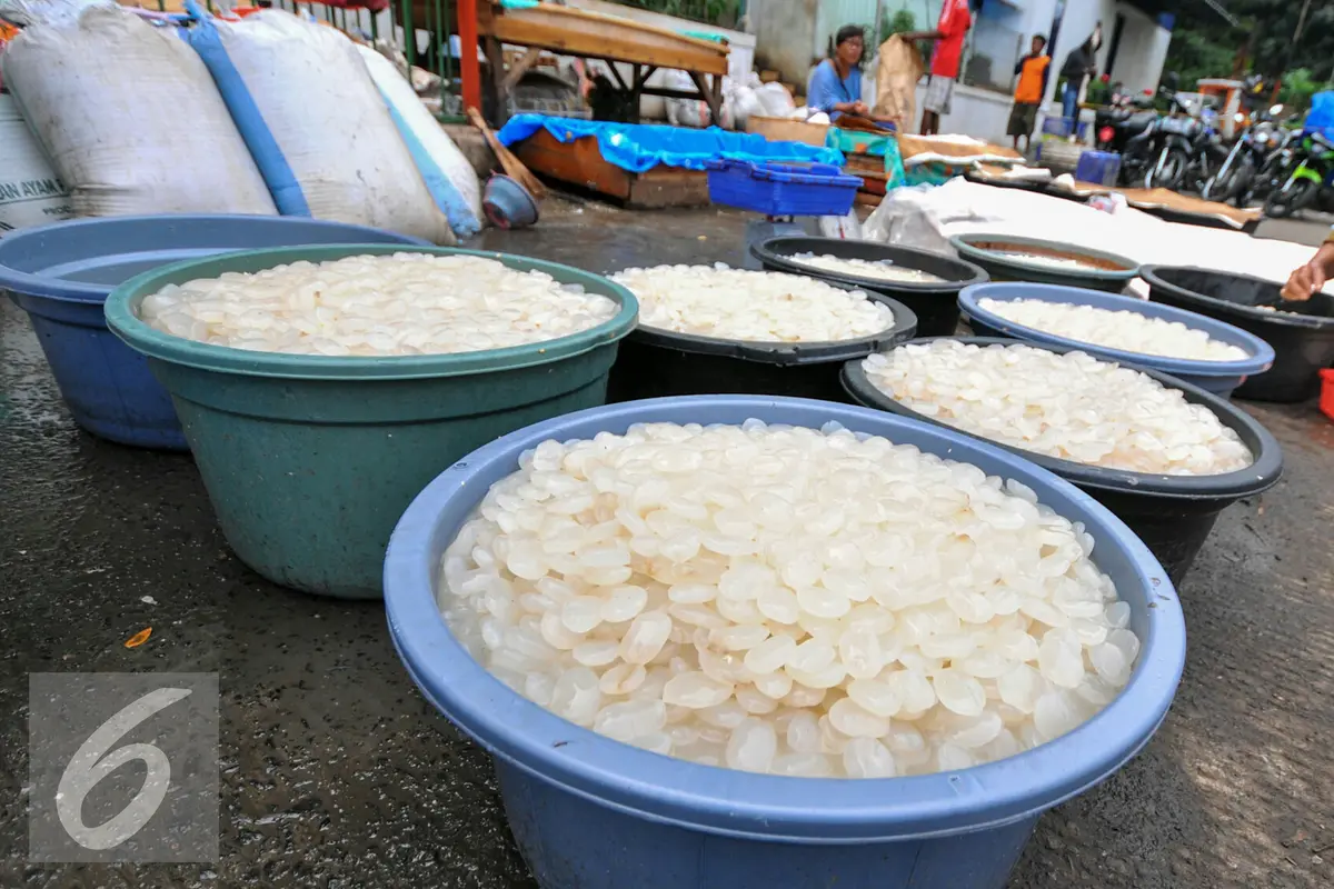 20160613- Kolang-kaling Banjiri Pasar Induk-Jakarta- Yoppy Renato