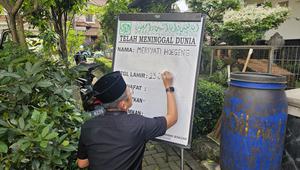 Meriyati Hoegeng meninggal dunia. (Dicky Agung Prihanto)