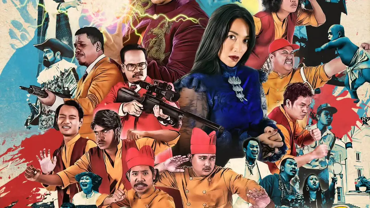 Poster film Comic 8 Revolution: Santet K4bin3t. (Foto: Dok. Falcon Pictures)