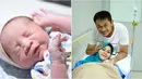 Keluarga Hanung Bramantyo dan Zaskia Adya Mecca pasti kini semakin berbahagia setelah kelahiran anak keempat mereka pada Jumat (23/3/2018) lalu. Bayi berjenis kelamin laki-laki lahir dengan proses cesar. (Foto: Instagram)