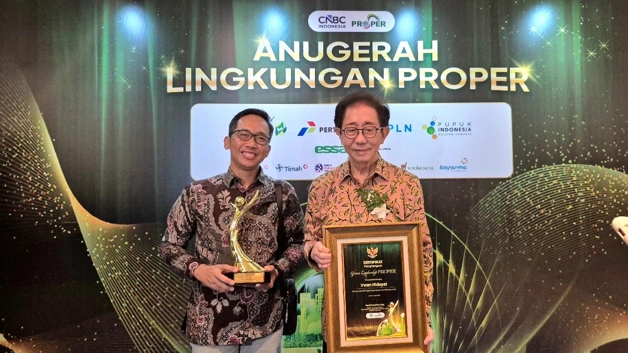 Sido Muncul Sabet PROPER Emas Keenam Beruntun, Irwan Hidayat Kembali Raih Green Leadership