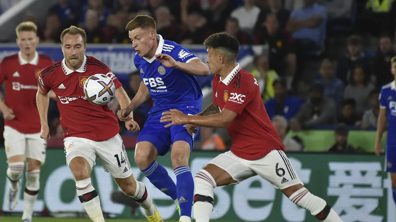 Hasil Liga Inggris Leicester City vs MU