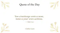 Quote of the Day Positive: Simple Words to Make You Happy