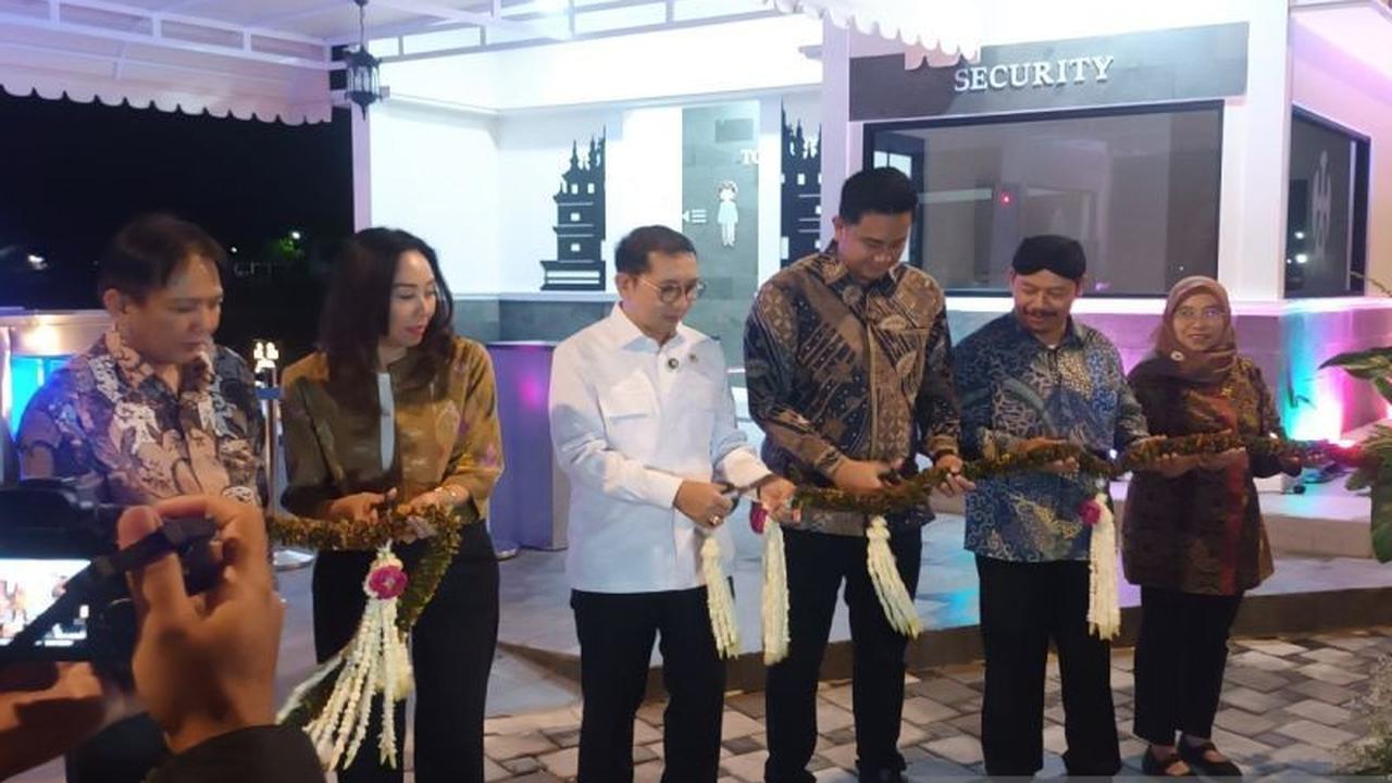 Menteri Kebudayaan Resmikan Penataan Lanskap Candi Plaosan Klaten Tahap Pertama