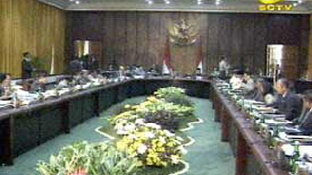 Presiden Megawati Menggelar Sidang Kabinet Pertama News Liputan6 Com