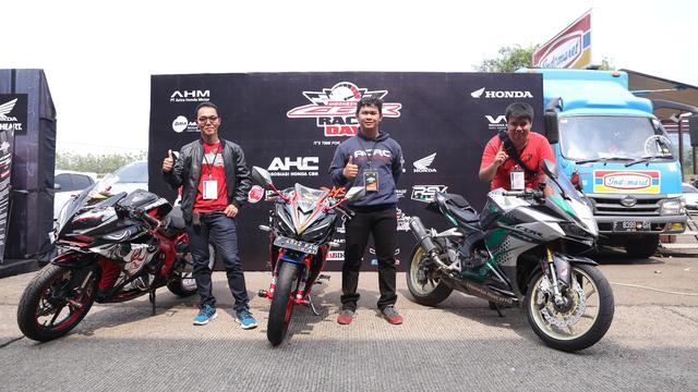 CBR Honda Modifikasi. (Daniel Kampua/Liputan6.com)