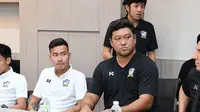 Pelatih Timnas Thailand U-22, Worrawoot Srimaka, bicara soal hasil undian grup di SEA Games 2017. (Bola.com/Dok. FAT)