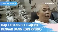 Masih ingat Haji Endang? Pemilik jembatan penyeberangan dari perahu dengan omzet Rp 20 juta per hari. Ini baru saja beli mobil seharga setengah miliar dengan uang koin Rp 500,- sebagai kado ulang tahun istrinya. Masya Allah.