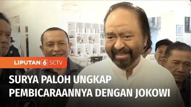 Ketua Umum Partai Nasional Demokrat, Surya Paloh mengkonfirmasi pertemuannya dengan Presiden Joko Widodo di Istana Kepresidenan Senin malam, beberapa jam saja, setelah pelantikan Menkominfo yang baru pengganti kader Nasdem Johnny G. Plate.