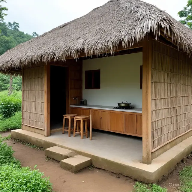 9 Desain Rumah Kampung dengan Konsep Semi Outdoor Cocok Buat Iklim Tropis