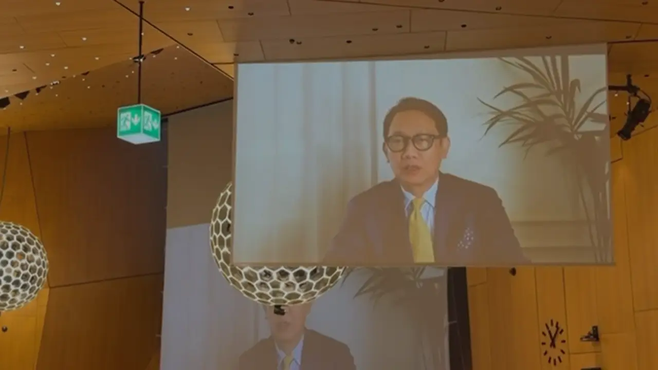 Wakil Menteri Luar Negeri Indonesia Arief Havas Oegroseno dan Direktur Jenderal Kekayaan Intelektual Kementrian Hukum RI Hermansyah Siregar memimpin langsung pertemuan World Intellectual Property Organization (WIPO). (Dok. Istimewa)