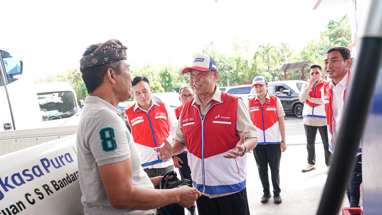 Komisaris Pertamina Patra Niaga Tinjau Fuel Terminal Sarangan Bali, Sampaikan Pesan Begini
