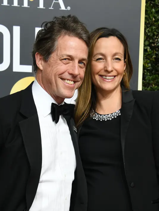 Dilansir dari AceShowbiz, Hugh Grant aan menikahi produser TV Swedia bulan ini. (VALERIE MACON  AFP)