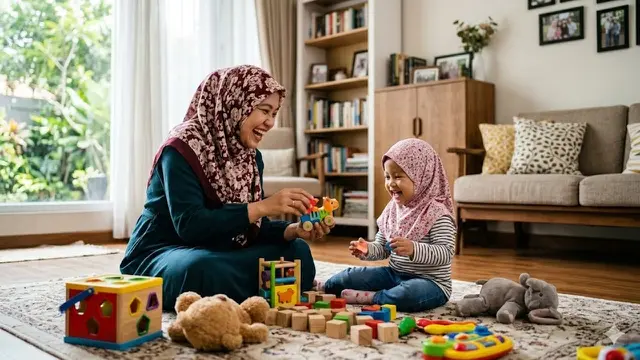 Bermain dengan anak