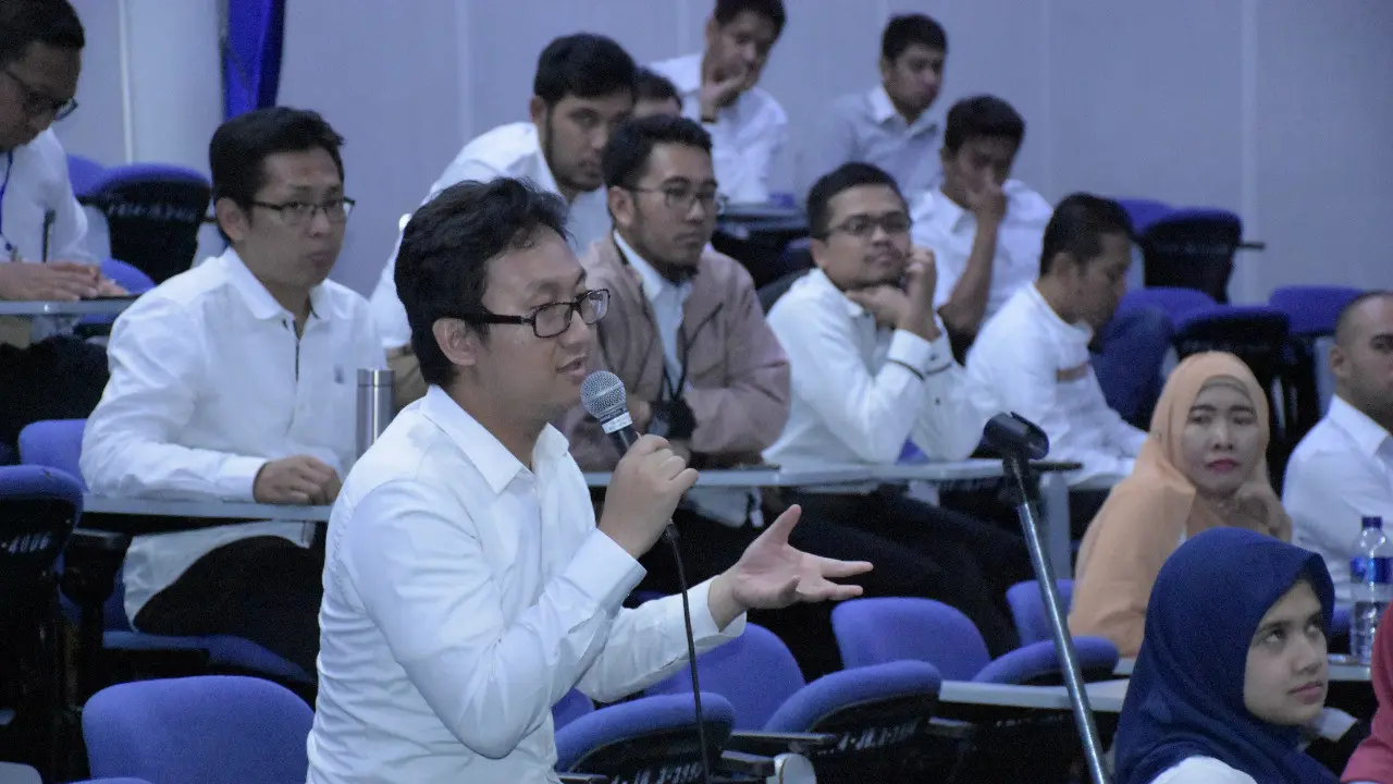 Belajar Transformasi 4.0 Pupuk Kaltim (Liputan6.com / Gusti Yovanda)
