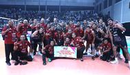 Jakarta LavAni Livin' Transmedia menjadi juara putaran pertama Final Four Proliga 2026. (Bola.com/Radifa Arsa)