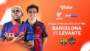 Jadwal Pertandingan  LaLiga Barcelona vs Levante