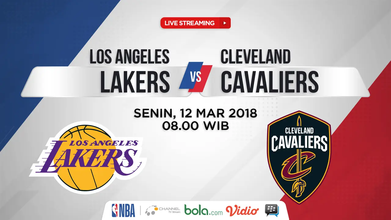 Los Angeles Lakers Vs Cleveland Cavaliers
