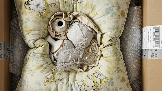 Ilustrasi Bantal Bekas