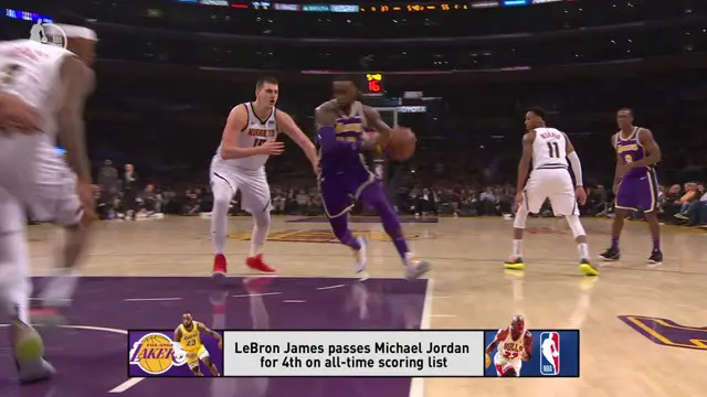 Cuplikan Pertandingan NBA : Nuggets 115 vs Lakers 99