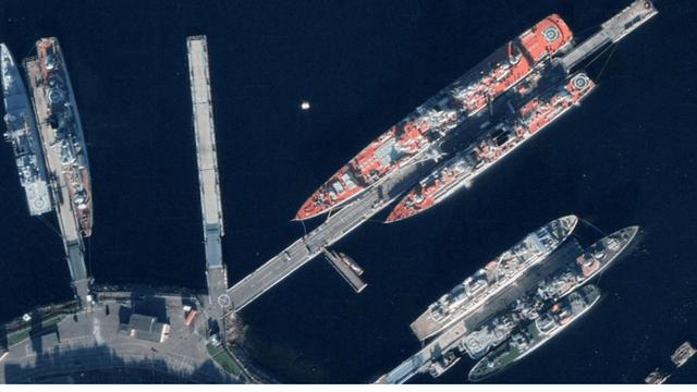 Fasilitas militer Rusia di Google Maps