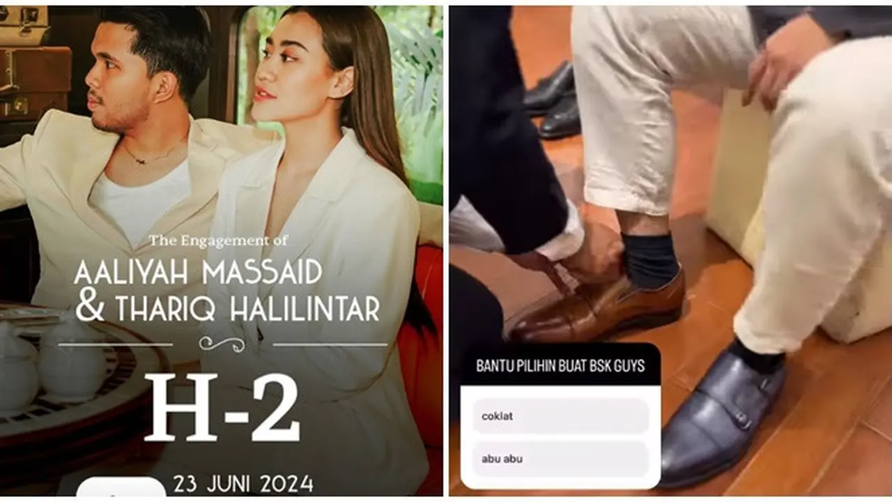 Lamaran Digelar Besok, Ini 6 Potret Persiapan Thariq Halilintar dan Aaliyah Massaid