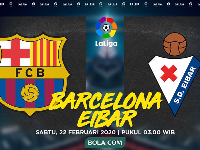 Barcelona Vs Eibar Kans Pesta Gol Di Camp Nou Spanyol Bola Com
