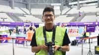 Fotografer disabilitas yang berkiprah di Asian Para Games 2018, Cristianto Harsadi. (Asian Para Games 2018)