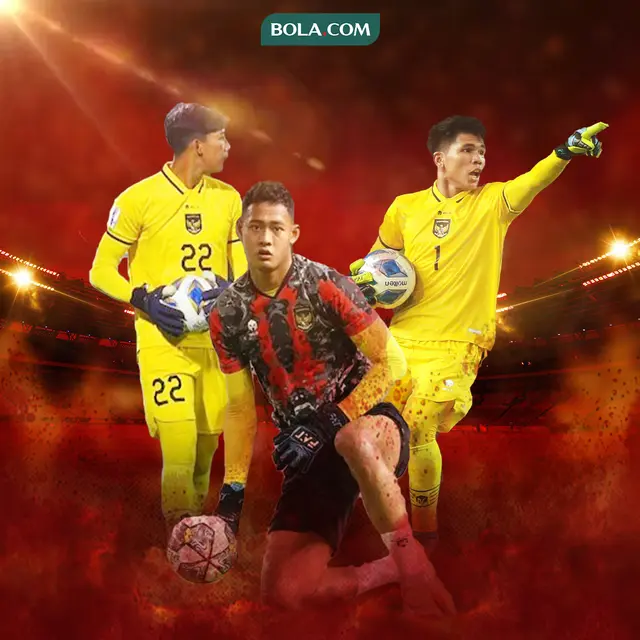 Ilustrasi - Kiper Timnas Indonesia