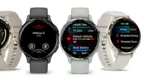 Harga Garmin Venu 3S, Smartwatch Premium dengan Pelacakan Kesehatan Terlengkap &amp; Baterai Tahan Lama