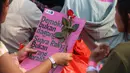 Untuk diketahui, tuntutan 17+8 merupakan rangkuman atas berbagai desakan yang beredar di media sosial sejak gelombang demonstrasi pada Kamis (28/8/2025). (merdeka.com/Arie Basuki)