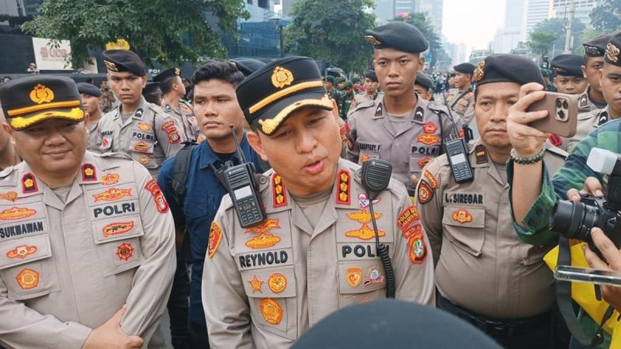 Polisi Tegaskan Demo Mahasiswa Bundaran HI Tanpa Surat Resmi