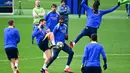 Inter memiliki keunggulan agregat 2-0 setelah kemenangan di Rotterdam pekan lalu. (AFP/Piero Cruciatti)