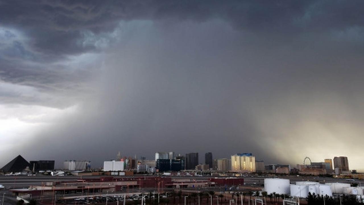 Menyaksikan dahsyatnya badai terjang wilayah Las Vegas